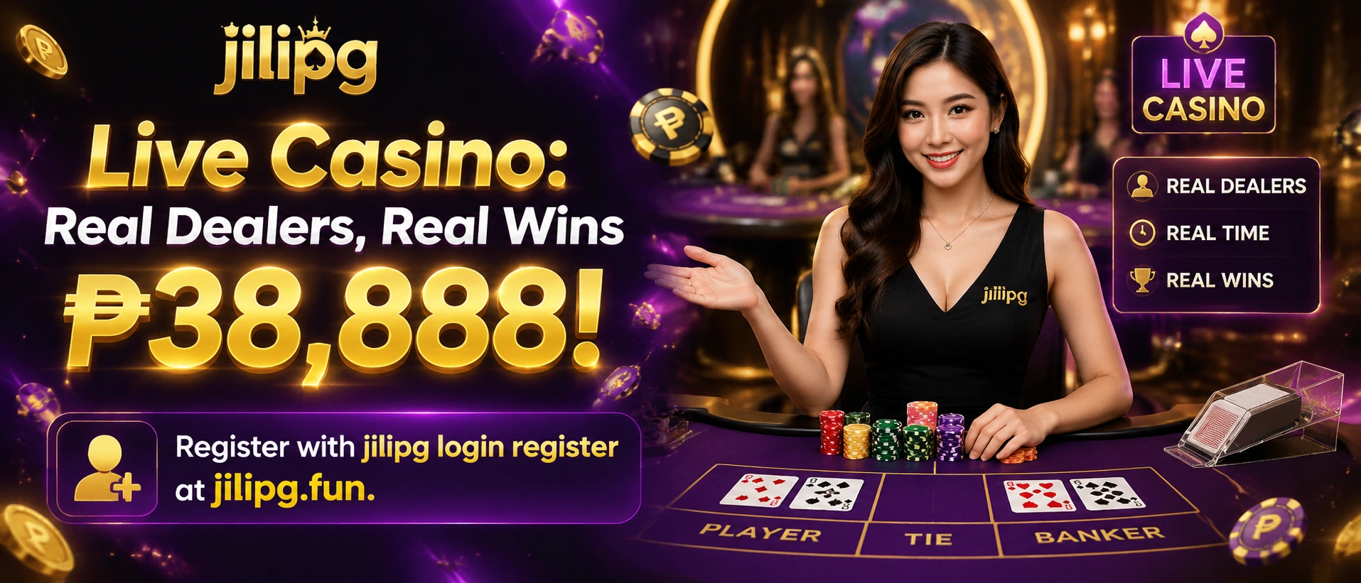 Live casino category guide image